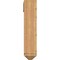 Ekena Millwork Traditional Arts and Crafts Smooth Bracket w/ Offset Brace, Western Red Cedar, 7 1/2"W x 32"D x 36"H BKT0806X32X36TRA03SWR - alternate 3